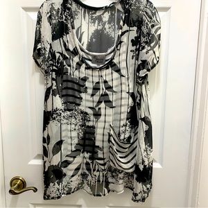 Lynn Ritchie Sheer Top with Tank Top attached